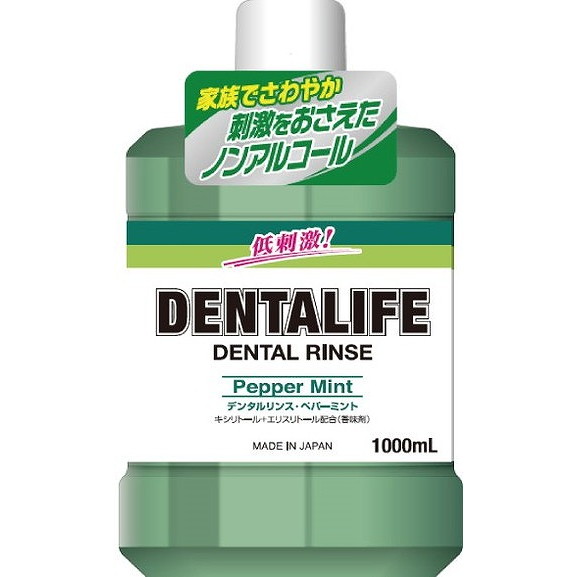 【単品18個セット】デンタライフ ペパーミント 1000ML ロケット石鹸(代引不可)【送料無料】｜リコメン堂 7,900円