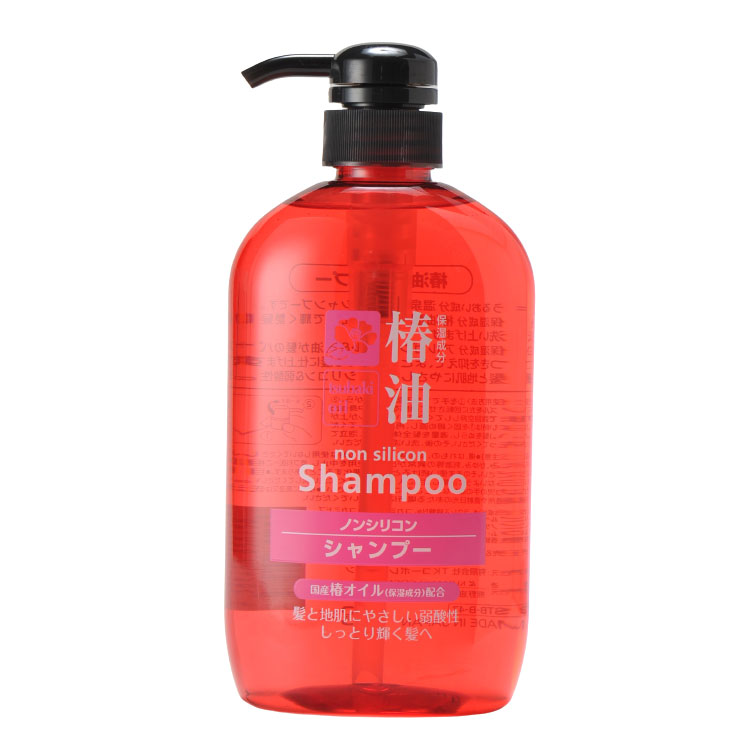 【単品20個セット】コスメS 椿油シャンプー600ML (株)コスメステーシヨン(代引不可)【送料無料】|リコメン堂