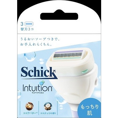 【単品10個セット】イントゥイションもっちり肌替刃3コ入 シック・ジャパン(代引不可)【送料無料】|リコメン堂