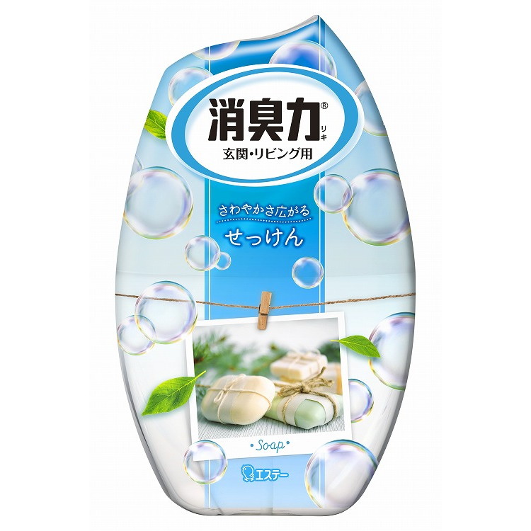 【単品12個セット】お部屋の消臭力せっけん400ML エステー(代引不可)【送料無料】