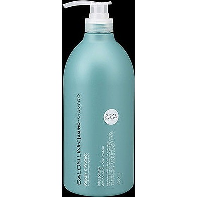 【単品15個セット】サロンリンク アミノ シャンプー 1000ml 熊野油脂(代引不可)【送料無料】|リコメン堂