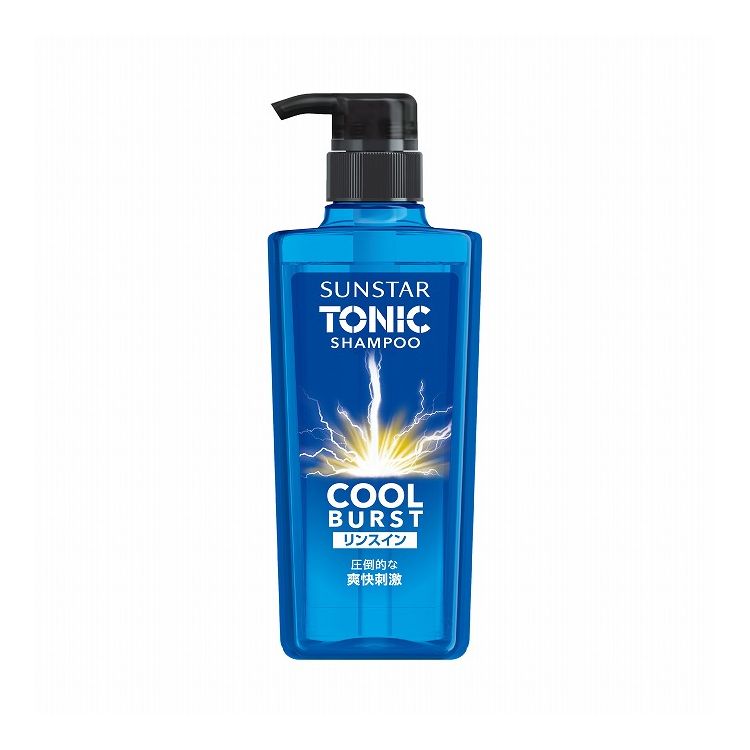 【単品15個セット】サンスタートニックシャンプーCOOL BURST リンスイン サンスター 460mL(代引不可)【ポイント10倍】【送料無料】|リコメン堂