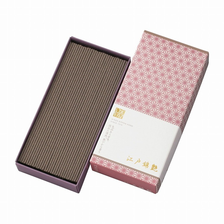 【単品12個セット】江戸錦 艶 バラ詰90g 日本香堂(代引不可)【送料無料】