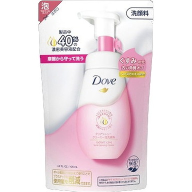 【単品16個セット】ダヴ クリアリニュー クリーミー泡洗顔料 つめかえ用 125ml ユニリーバ・ジャパン(代引不可)【送料無料】