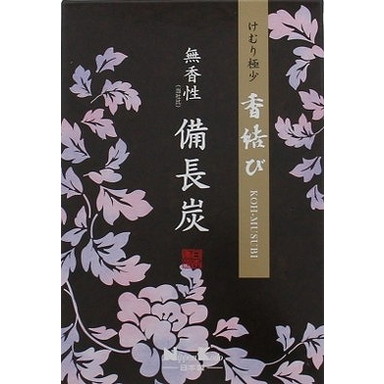 【単品12個セット】香結び 備長炭 大型バラ詰 日本香堂(代引不可)【送料無料】｜リコメン堂