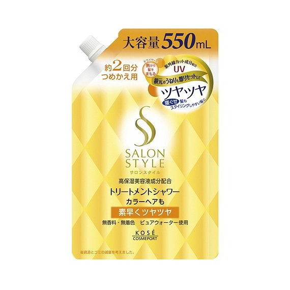 【単品11個セット】 サロンSトリートメントシャワーつやつや替え550 コーセーコスメポート株式会社(代引不可)【送料無料】