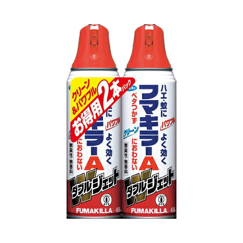 【単品14個セット】 フマキラーAダブルジェット450ML2P フマキラー株式会社(代引不可)【送料無料】｜リコメン堂
