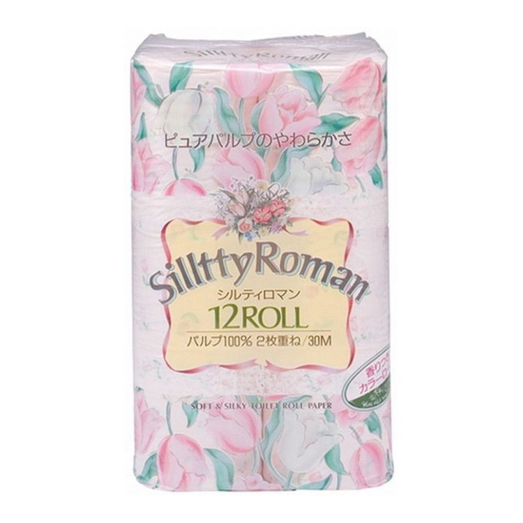 【単品10個セット】 シルティロマン12R 王子ネピア株式会社(代引不可)【送料無料】