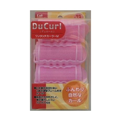 【単品20個セット】 HC0643デュカールワンタッチカーラーM 貝印株式会社(美粧)(代引不可)【送料無料】