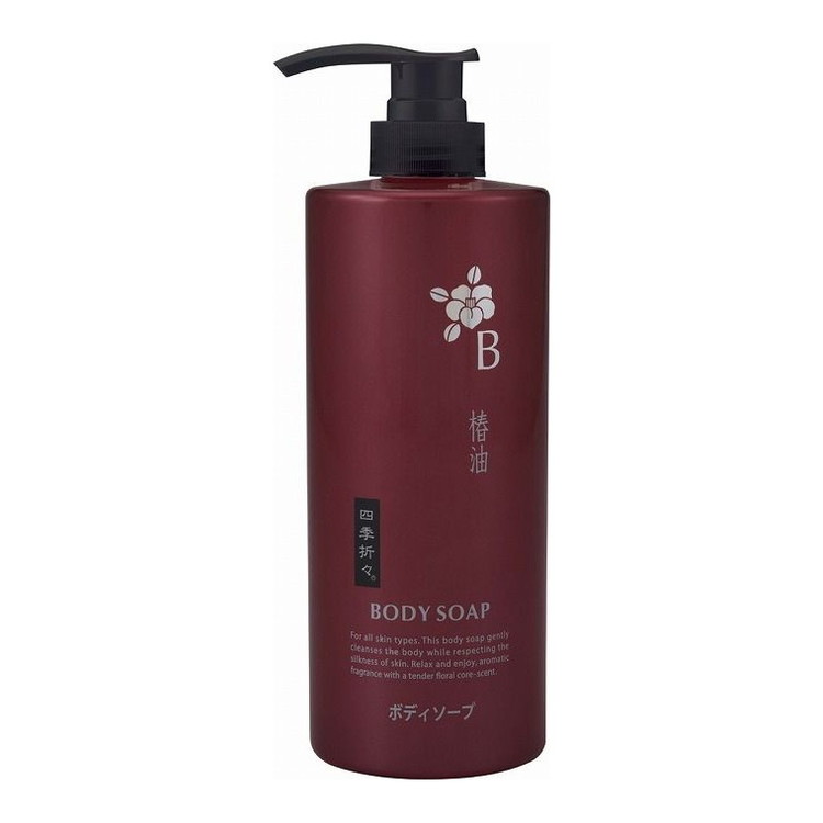【単品20個セット】 四季折々椿油BSボトル600ML 熊野油脂株式会社(代引不可)【送料無料】