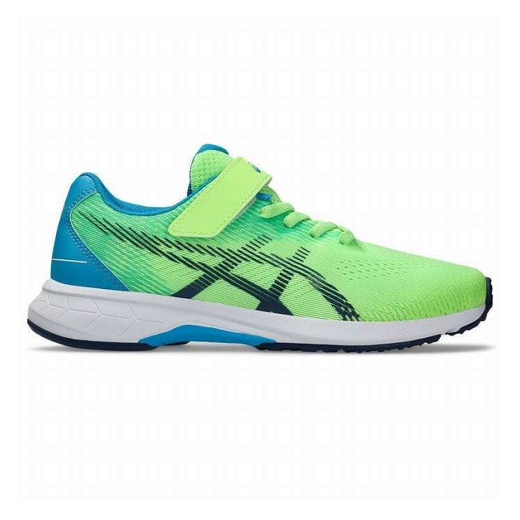 asics アシックス LAZERBEAM RJ-MG-B 22cm L.GR/NV.B レーザービーム アシックスジュニア ジュニア 小学生 中学生 運動靴 部活 学校 運動会(代引不可)【送料無料】