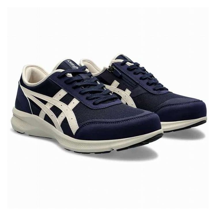 asics アシックス HADASHIWALKER M056 26cm NV B/L BG アシックスウォーキングシューズ アウトドア ウォーキング お出かけ用 散歩 旅行 運動靴 陸上競技 短距離(代引不可)【送料無料】|リコメン堂