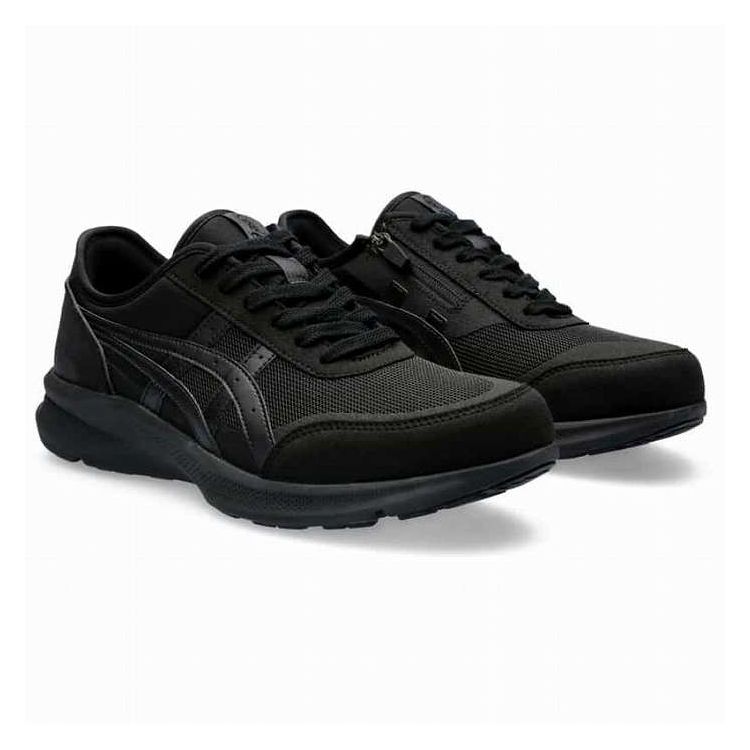 asics アシックス HADASHIWALKER M056 27.5cm BLACK/K アシックスウォーキングシューズ アウトドア ウォーキング お出かけ用 散歩 旅行 運動靴 陸上競技 短距離(代引不可)【送料無料】