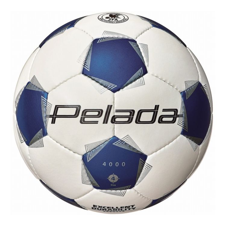 ペレーダ4000 4号白青 モルテン サッカー フットサル ボール シャトル【送料無料】