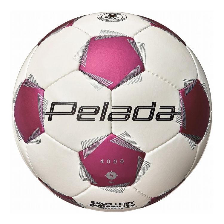 ペレーダ4000 5号白マゼンダ モルテン サッカー フットサル ボール シャトル【送料無料】