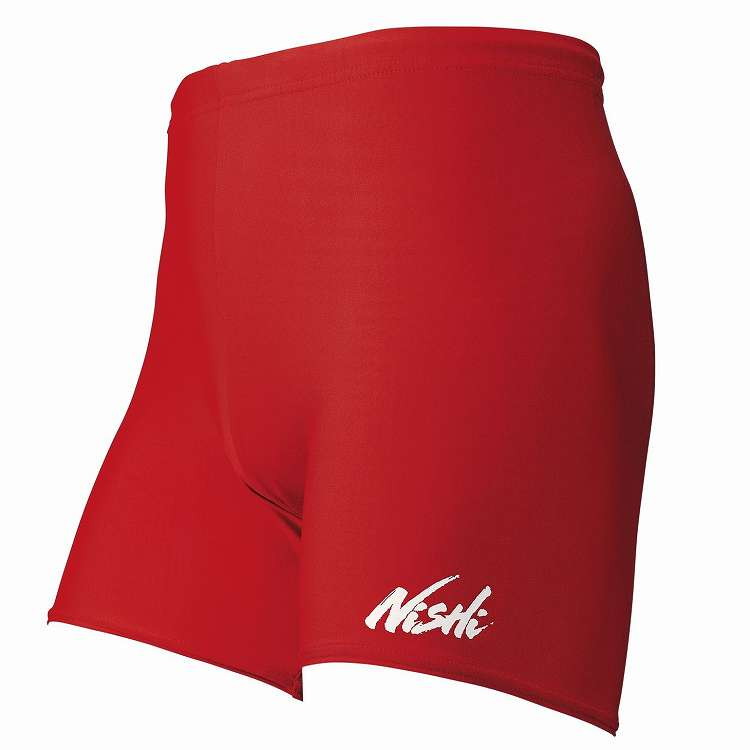 ニシ・スポーツ NISHI クオータータイツ L レッド ランニング 陸上競技 ウェア 服 アパレル【送料無料】