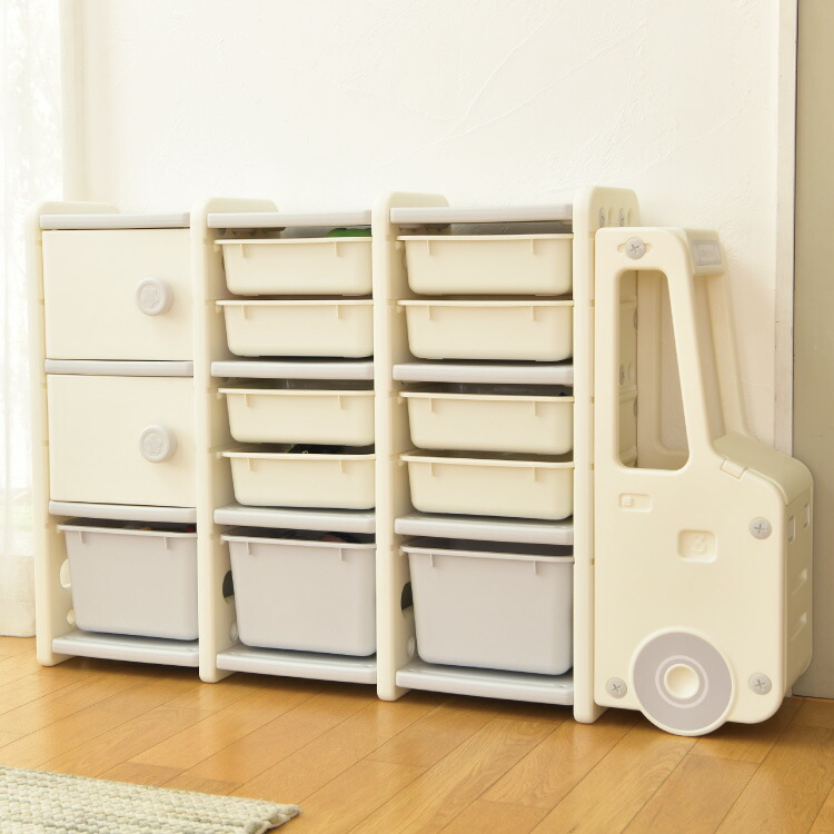 楽天市場】トラック型 おもちゃ収納 大 大容量 棚 おもちゃ ボックス