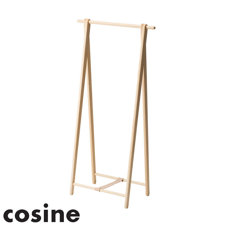 【cosine ドレスラック メープル】 コサイン 日本製 旭川家具 国産 ハンガーラック 収納 収納ラック 幅75.5cm シンプル(代引不可)【送料無料】