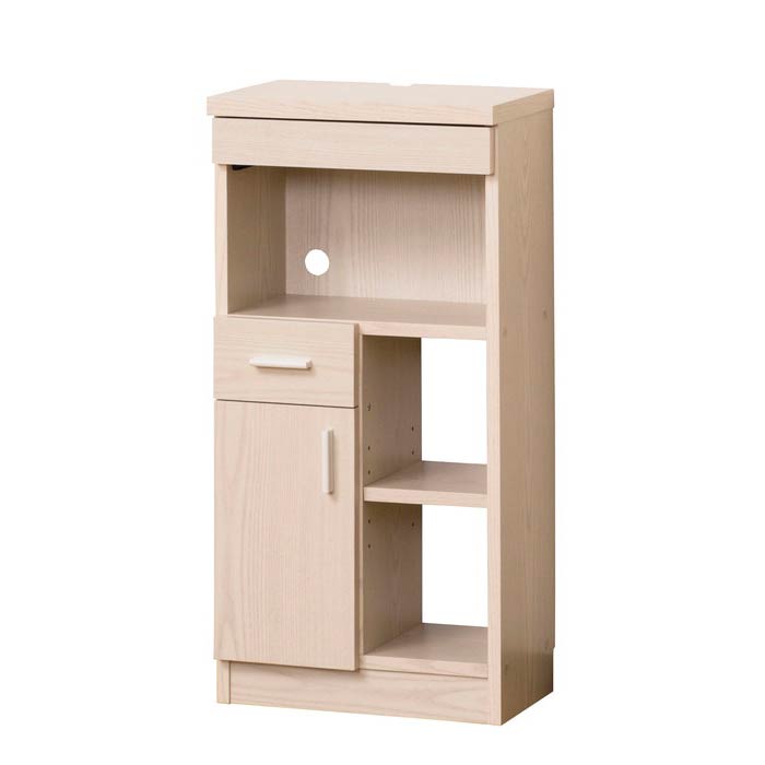 楽天市場】クロシオ NEWルーター収納40 白木目(代引不可)【送料無料