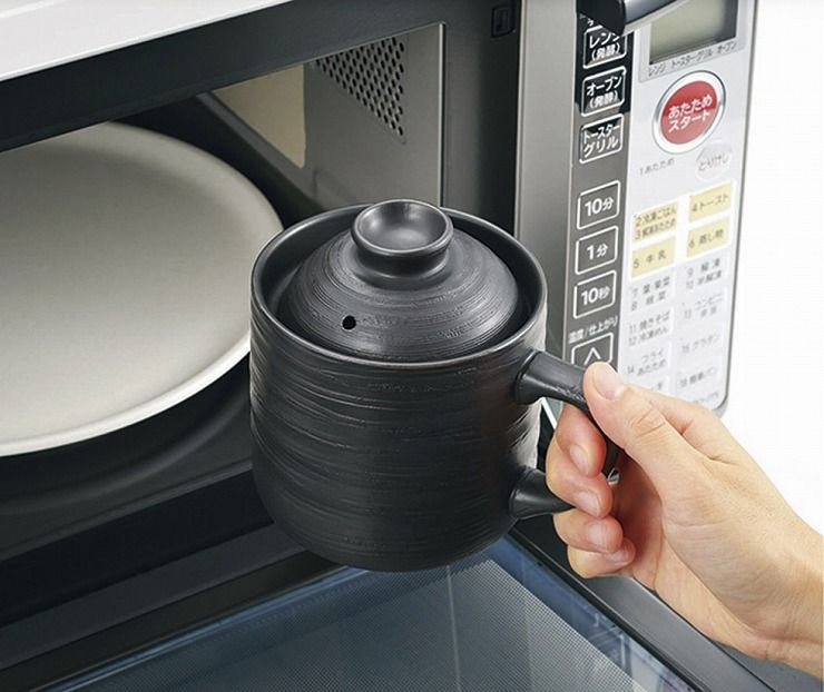 楽天市場】炊飯器 レンジ用 電子レンジ専用炊飯陶器 楽炊御膳 1合炊き