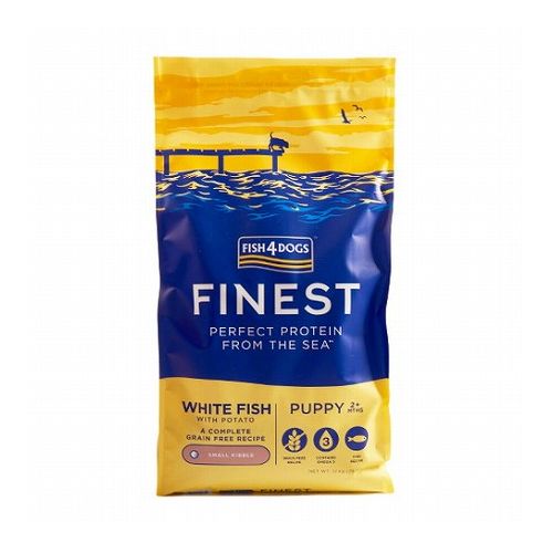 フィッシュフォードッグ ファイネスト サーモン パピー 小粒 12kg FISH4DOGS ドッグフード フード 食品 ペットフード【ポイント10倍】【送料無料】