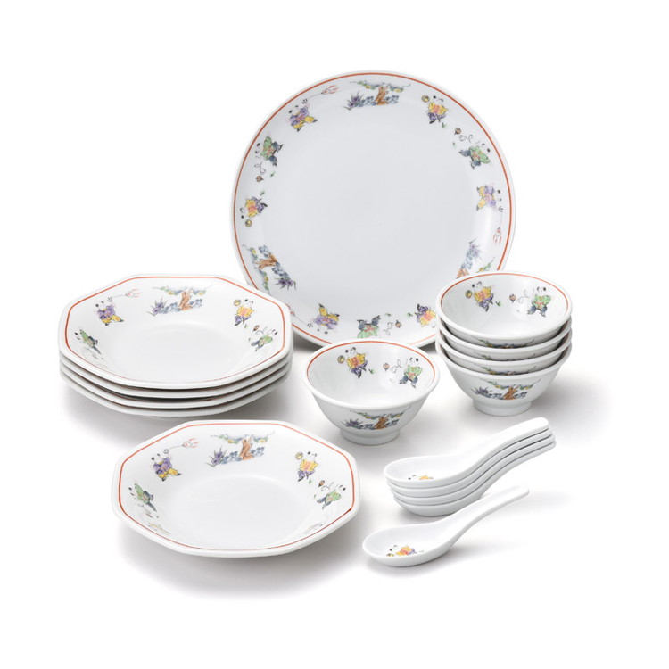 色絵唐子だんらん 和陶器 120521(代引不可)【ポイント10倍】【送料無料】｜リコメン堂