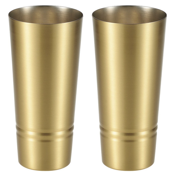 真鍮製ピルスナー2PCS 食楽工房 アルミ器物 BSS-22L-2P(代引不可)【ポイント10倍】【送料無料】|リコメン堂