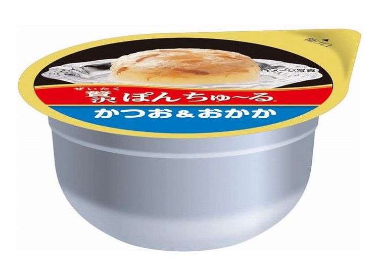 いなばペットフード いなば 35g×2個 かつおおかか 贅沢ぽんちゅ~る 【最安値】 贅沢ぽんちゅ~る