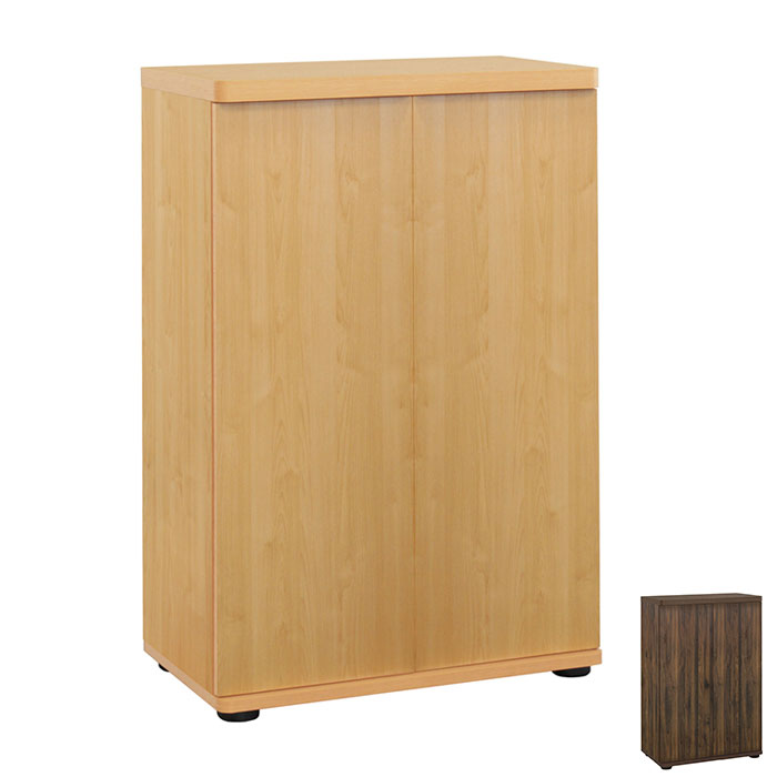 楽天市場】シューズボックス 木製扉 下駄箱 幅60cm シューズラック