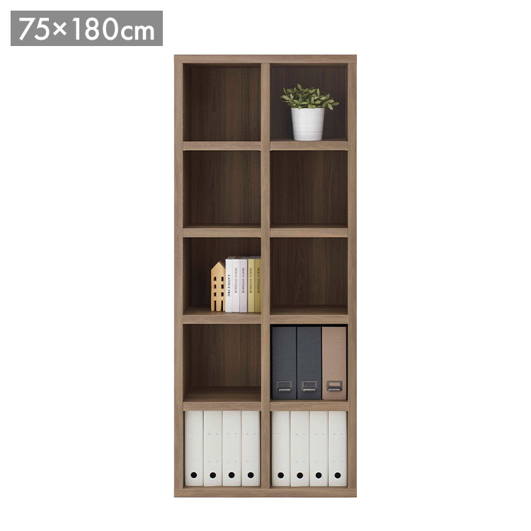 フナモコ 幅74cm ブックシェルフ 本棚 GFS-74 lf74.jpg