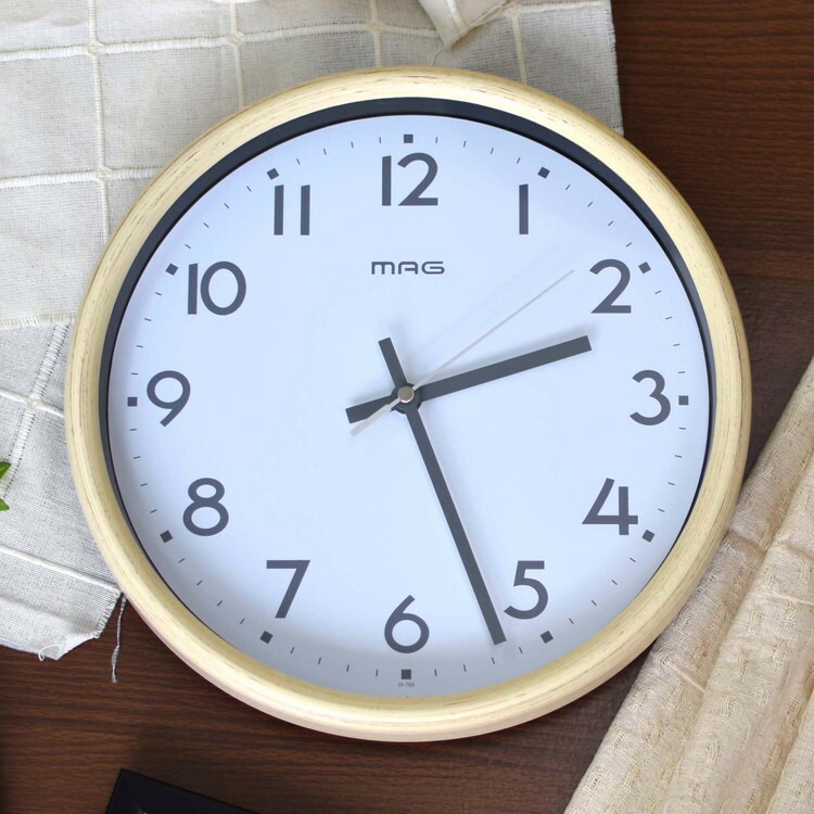 楽天市場】MAG マグ 電波時計 掛け時計 トルテ インテリア ウォール