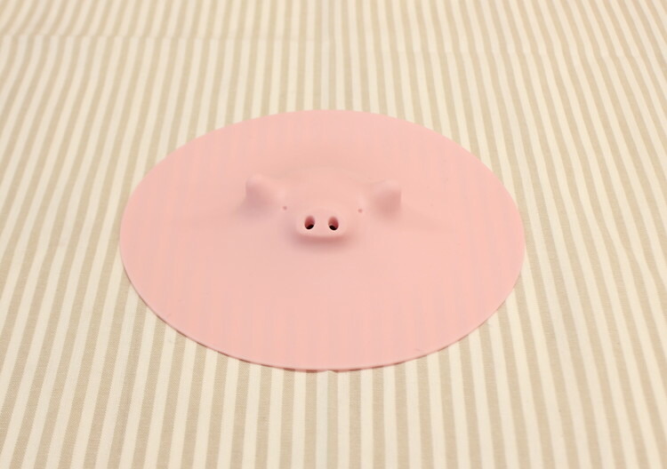 マーナ ブタの落としぶた P ピンク K092p ぶた 豚 カワイイ Marna おしゃれ 鼻 落とし蓋 かわいい マート