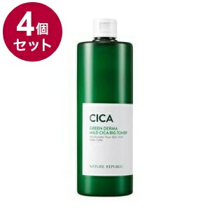 【単品4個セット】 GREEN DERMA グリーンダーマ CICAビッグトナー 500ml【送料無料】 楽天市場】【単品4個セット】 GREEN DERMA グリーンダーマ CICAビッグ
