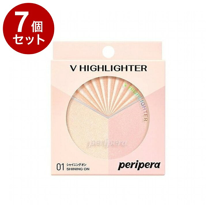 【単品7個セット】ペリペラ ブイ ハイライター 01 SHINING ON peripera シャイニングオン 韓国コスメ【送料無料】【ポイント10倍】