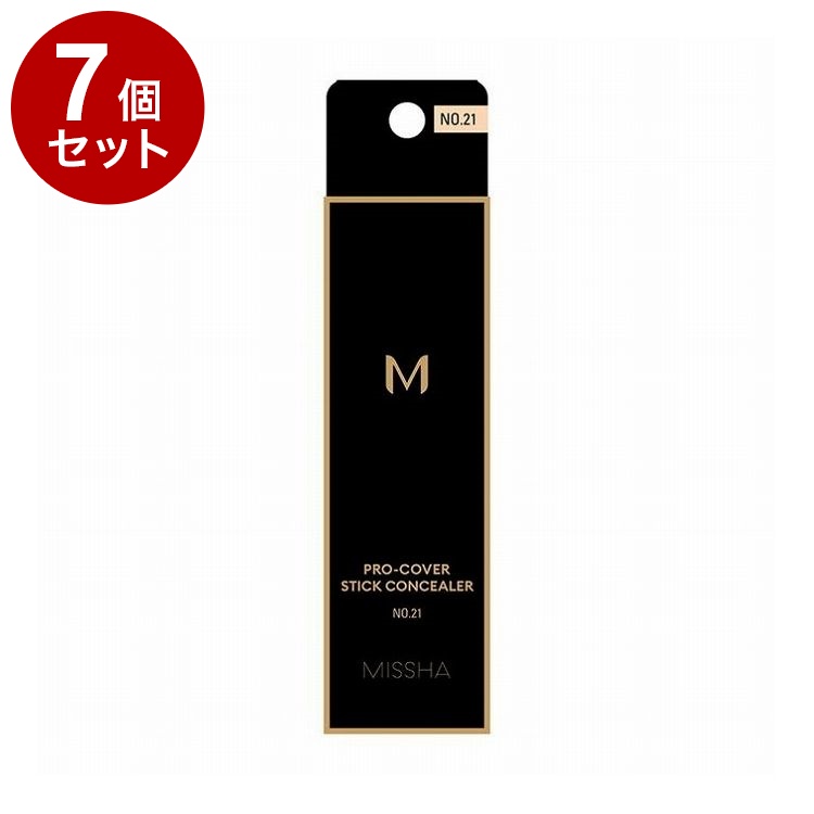 【単品7個セット】ミシャ M プロカバー スティックコンシーラー NO.21N 2.8g コンシーラー【送料無料】【ポイント10倍】|リコメン堂
