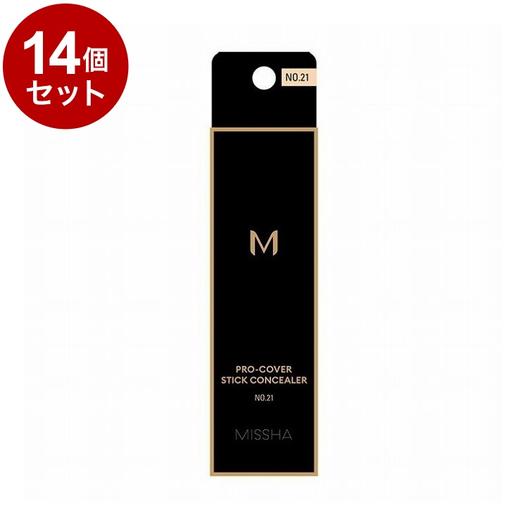 【単品14個セット】ミシャ M プロカバー スティックコンシーラー NO.21N 2.8g コンシーラー【送料無料】【ポイント10倍】|リコメン堂