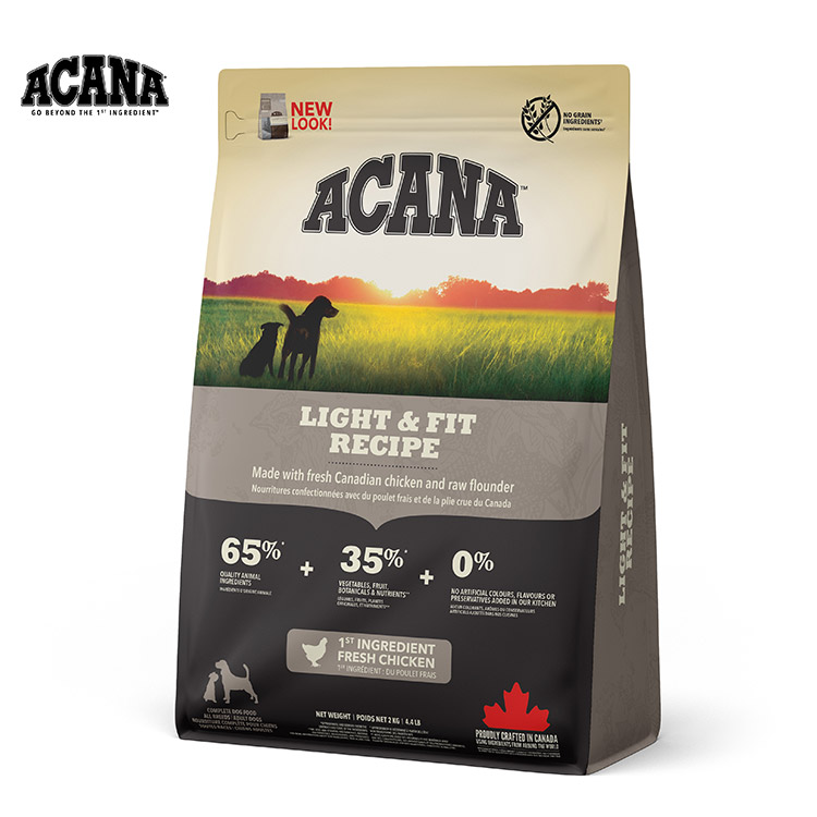 アカナ ライト&フィットレシピ 2kg ACANA 犬用 いぬ用 フード ドッグフード ペットフード【ポイント10倍】【送料無料】