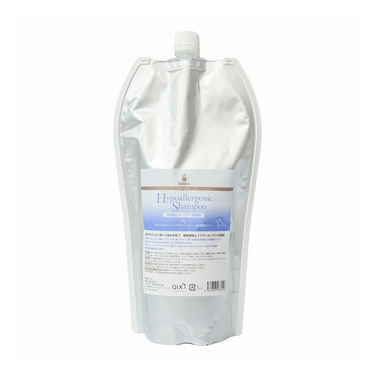 QIX BASICS DermCare 低刺激シャンプー 業務用 1kg【ポイント10倍】【送料無料】