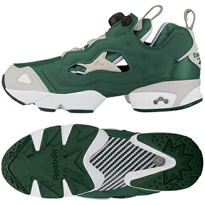 reebok pump fury racing green
