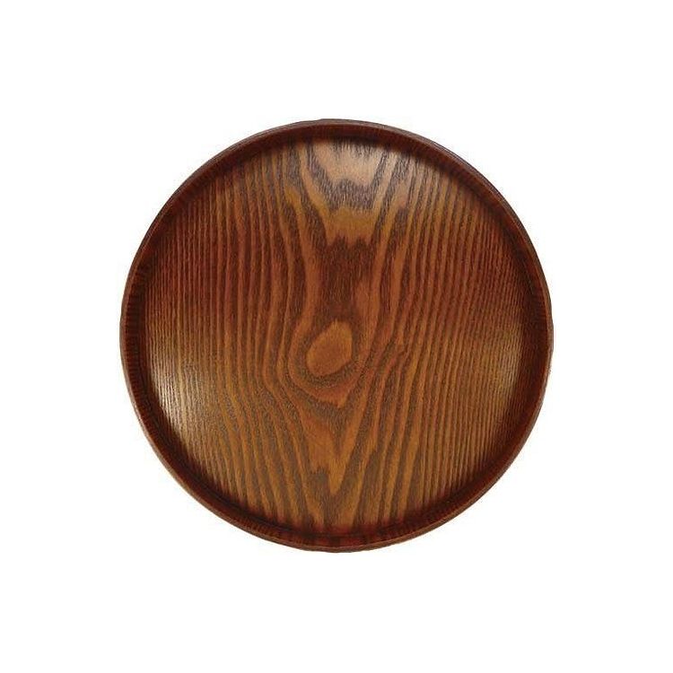 楽天市場】かもしか道具店 茶時間 盆 Ф30cm お盆 トレー トレイ 木製