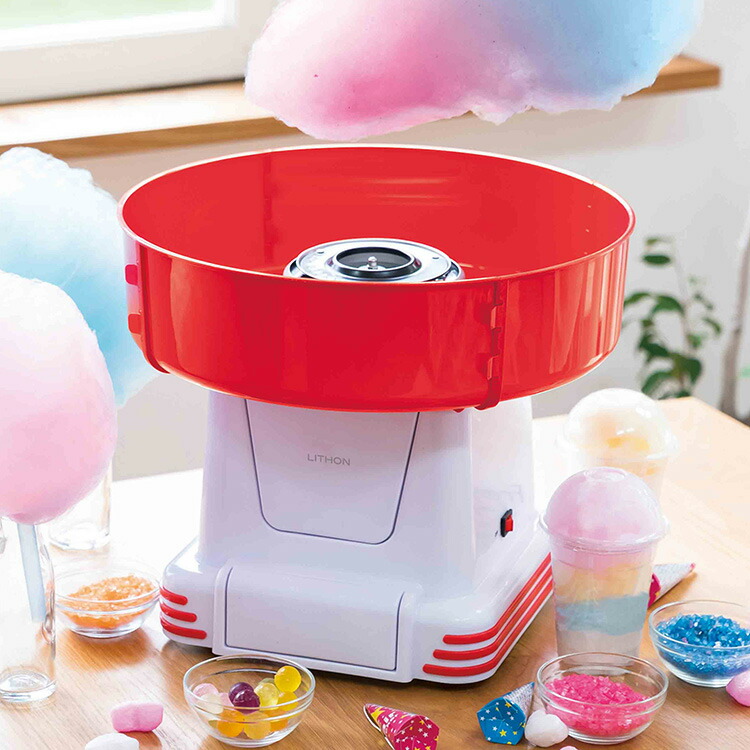 市場 わたあめ屋さん KDCC-002R COTTON CANDY MAKER わたがし機 わたあめメーカー