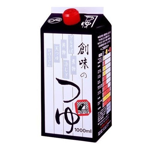 【6個セット】 創味食品 つゆ 1L x6コ()【送料無料】