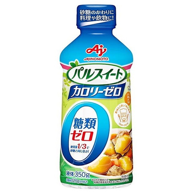 【6個セット】 味の素 パルスィート カロリーゼロ 液体 350g x6 まとめ売り セット販売 お徳用 おまとめ品(代引不可)【送料無料】