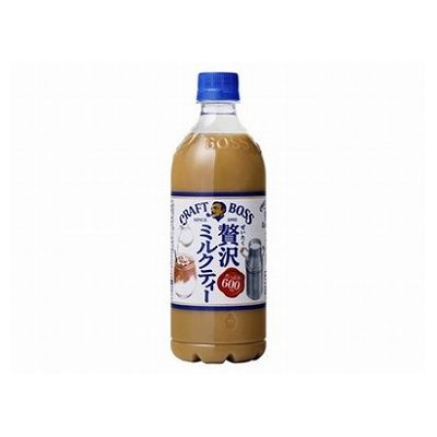 【24個セット】 サントリー クラフトボス ミルクティー手売用P 600ml x24(代引不可)【ポイント10倍】【送料無料】