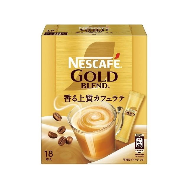 【単品6個セット】 ネスカフェ ゴールドブレンド スティックコーヒー18本 126g(代引不可)【ポイント10倍】【送料無料】