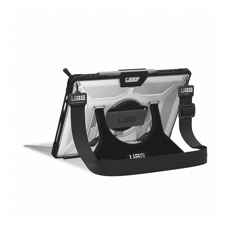URBAN ARMOR GEAR Surface Pro7+/7/6/5/4用 耐衝撃ショルダーハンドストラップケース アイス UAG-SFPROHSS-IC-1【ポイント10倍】【送料無料】|リコメン堂