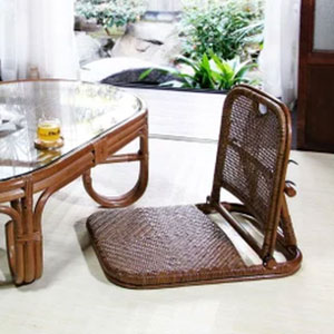 ［美品］藤製　リクライニングチェア　インドネシア製　折りたたみ可能 藤製 リクライニングチェア インドネシア製 折りたたみ可能 藤製