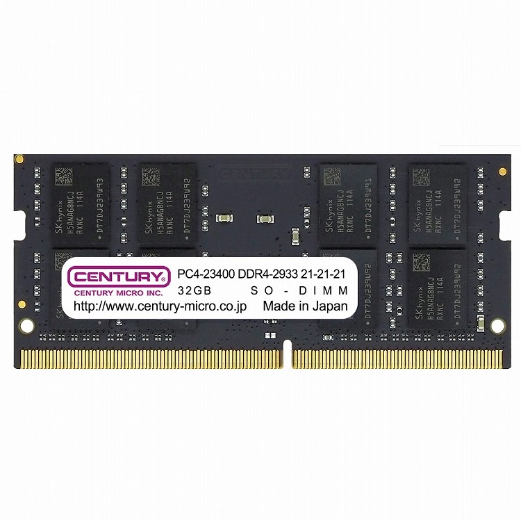 センチュリーマイクロ DDR4-3200 16GBx4 64GBセット