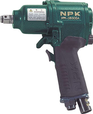 NPK インパクトレンチ 軽量型 25353【NW-1600SA】(空圧工具・エアインパクトレンチ)【送料無料】｜リコメン堂