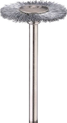 ミニモ 金属ブラシ ホイール スチール φ16 (10本入) FC4013【送料無料】